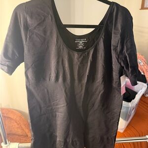 Cacique Classic Black Short Sleeve Tee